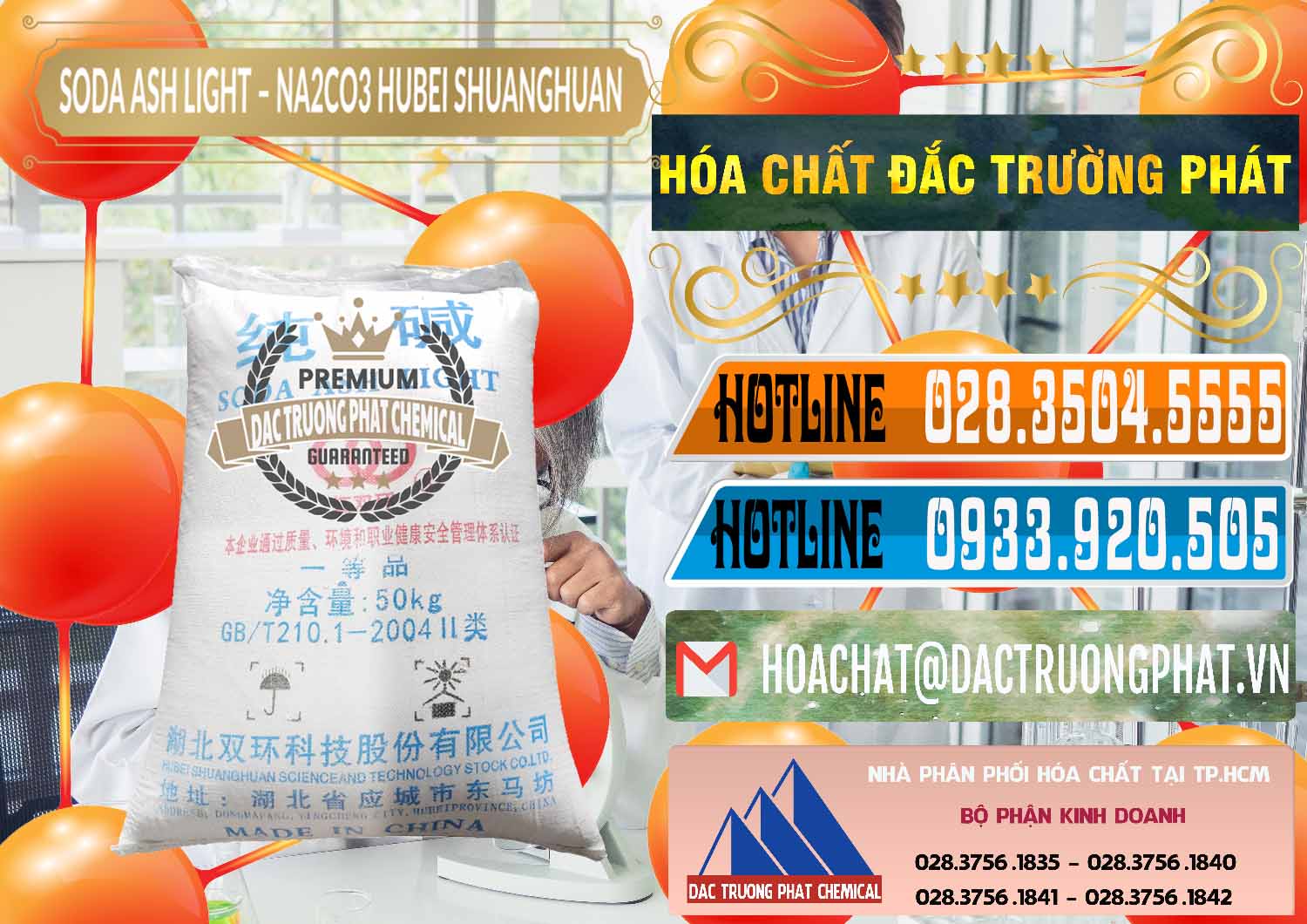 Cty chuyên cung cấp - bán Soda Ash Light - NA2CO3 2 Vòng Tròn Hubei Shuanghuan Trung Quốc China - 0130 - Đơn vị cung cấp _ nhập khẩu hóa chất tại TP.HCM - stmp.net