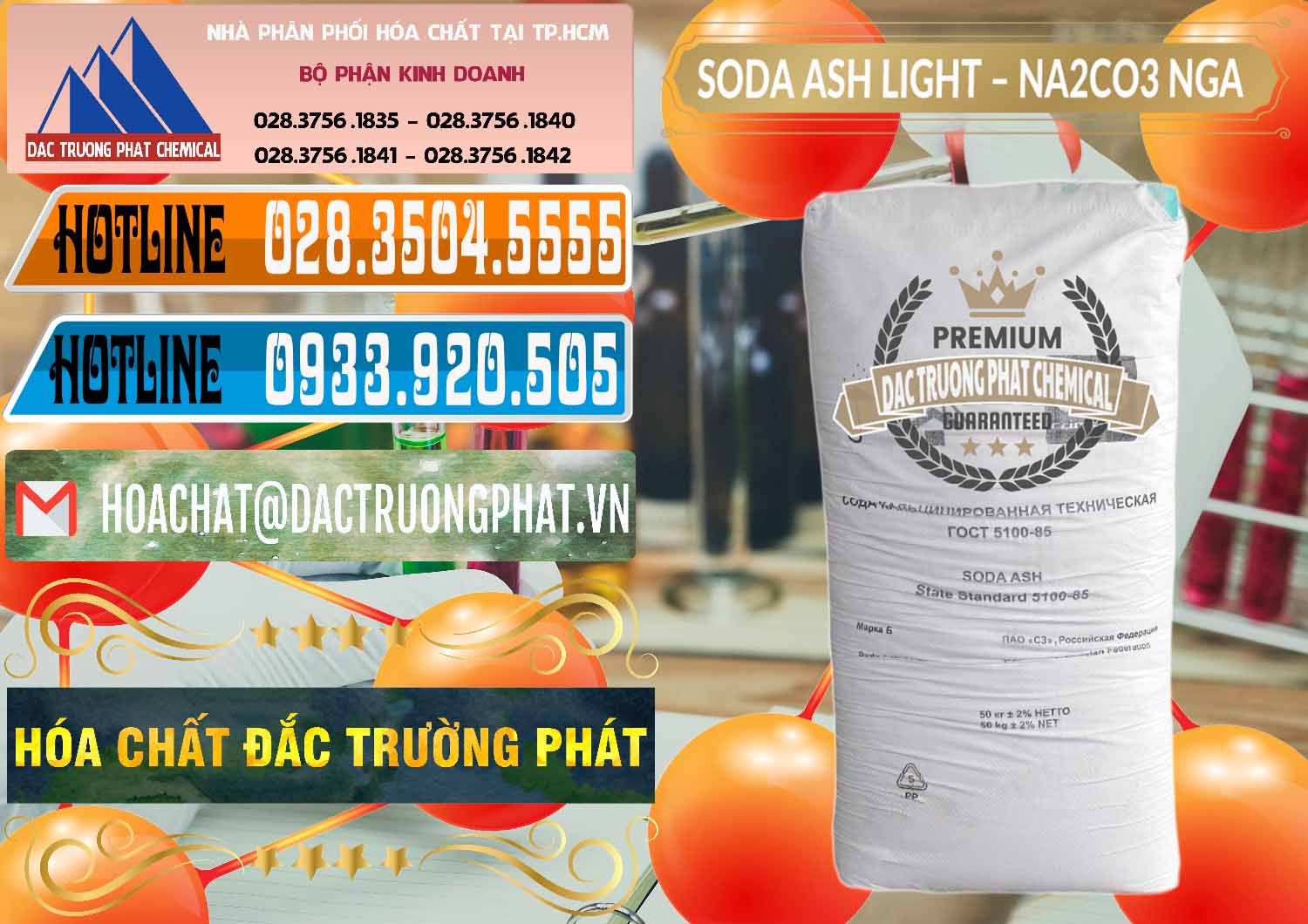 Đơn vị chuyên nhập khẩu _ bán Soda Ash Light - NA2CO3 Nga Russia - 0128 - Chuyên cung cấp - phân phối hóa chất tại TP.HCM - stmp.net