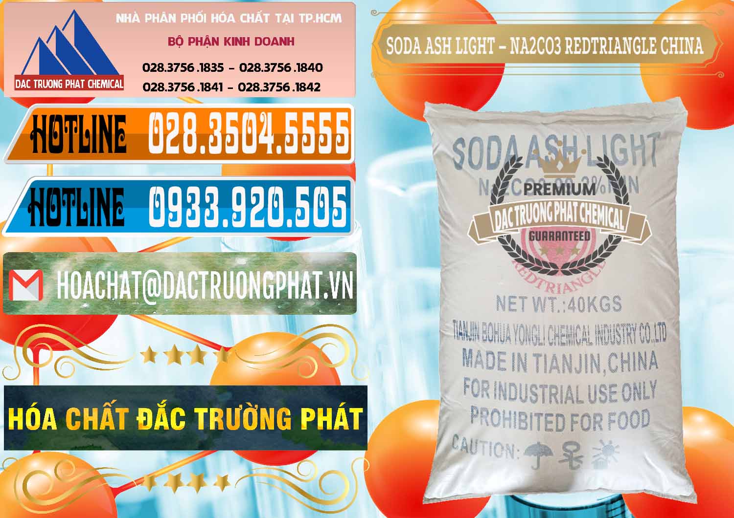 Công ty nhập khẩu ( bán ) Soda Ash Light - NA2CO3 Redtriangle Trung Quốc China - 0131 - Cung cấp - phân phối hóa chất tại TP.HCM - stmp.net