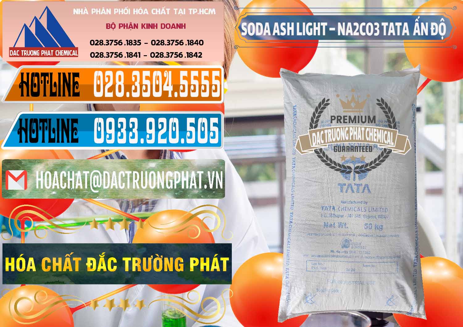 Nhà cung ứng ( bán ) Soda Ash Light - NA2CO3 TATA Ấn Độ India - 0132 - Nơi chuyên bán - cung cấp hóa chất tại TP.HCM - stmp.net