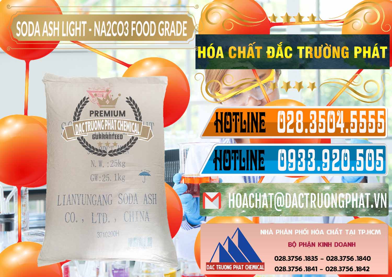 Soda Ash Light – NA2CO3 Food Grade Trung Quốc China Công ty nhập khẩu và bán Soda Ash Light – NA2CO3 Food Grade Trung Quốc China - 0127 - Đơn vị chuyên phân phối & bán hóa chất tại TP.HCM - stmp.net