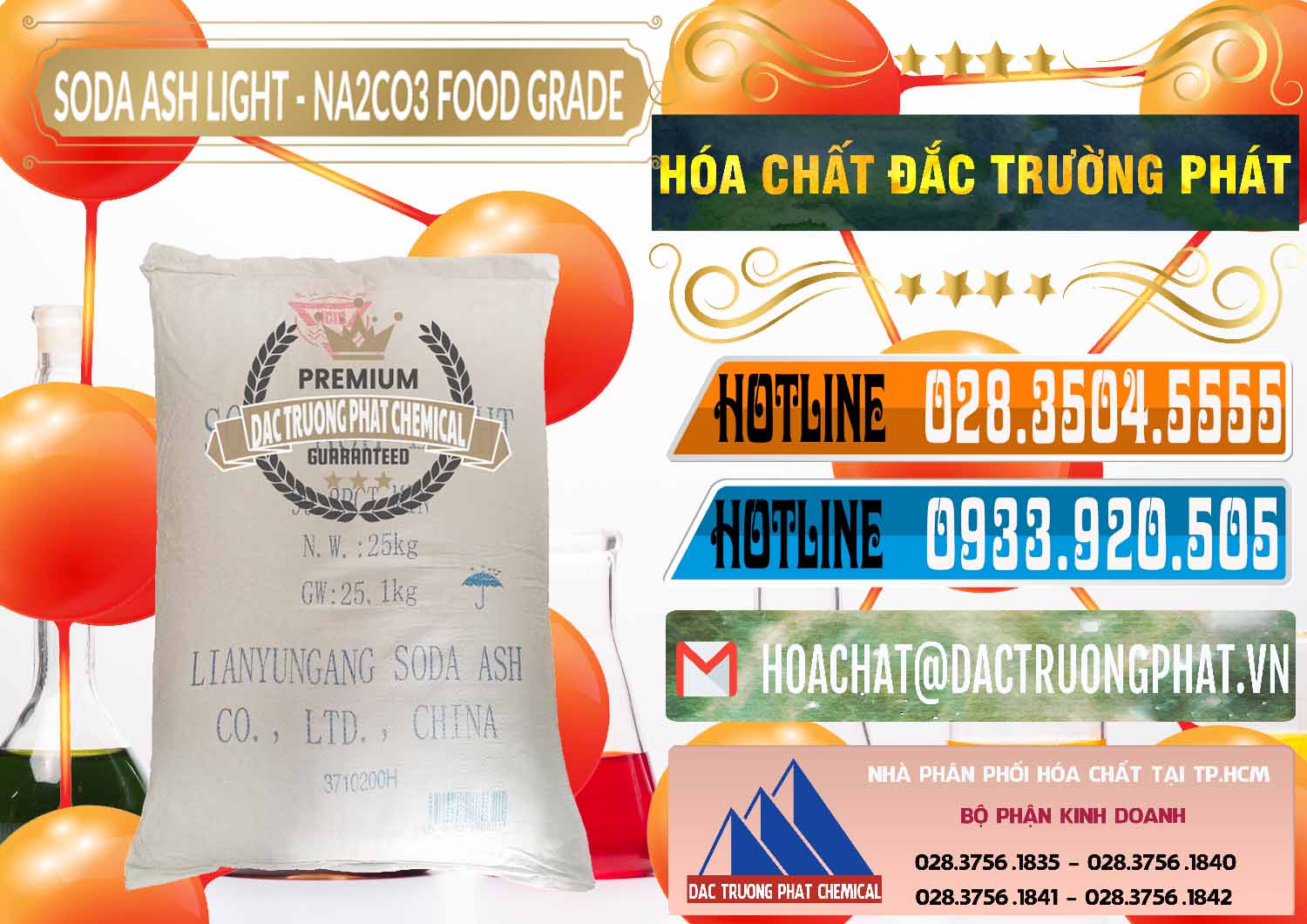 Soda Ash Light – NA2CO3 Food Grade Trung Quốc China Cty chuyên bán ( cung ứng ) Soda Ash Light – NA2CO3 Food Grade Trung Quốc China - 0127 - Nơi chuyên bán ( cung cấp ) hóa chất tại TP.HCM - stmp.net