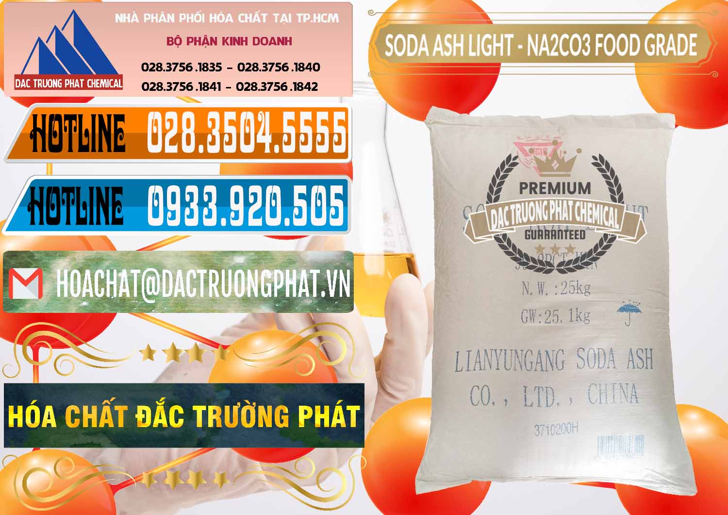 Soda Ash Light – NA2CO3 Food Grade Trung Quốc China Cty chuyên bán - phân phối Soda Ash Light – NA2CO3 Food Grade Trung Quốc China - 0127 - Công ty phân phối _ bán hóa chất tại TP.HCM - stmp.net