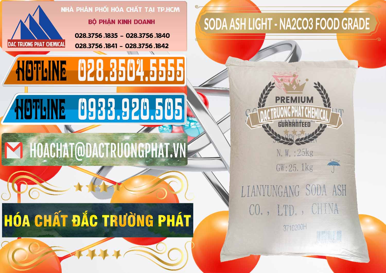 Soda Ash Light – NA2CO3 Food Grade Trung Quốc China Công ty bán & phân phối Soda Ash Light – NA2CO3 Food Grade Trung Quốc China - 0127 - Cty chuyên cung cấp ( kinh doanh ) hóa chất tại TP.HCM - stmp.net