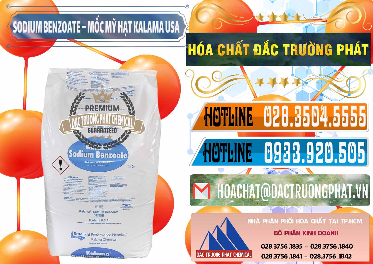 Công ty bán - cung cấp Sodium Benzoate - Mốc Hạt Kalama Food Grade Mỹ Usa - 0137 - Công ty chuyên bán ( cung cấp ) hóa chất tại TP.HCM - stmp.net