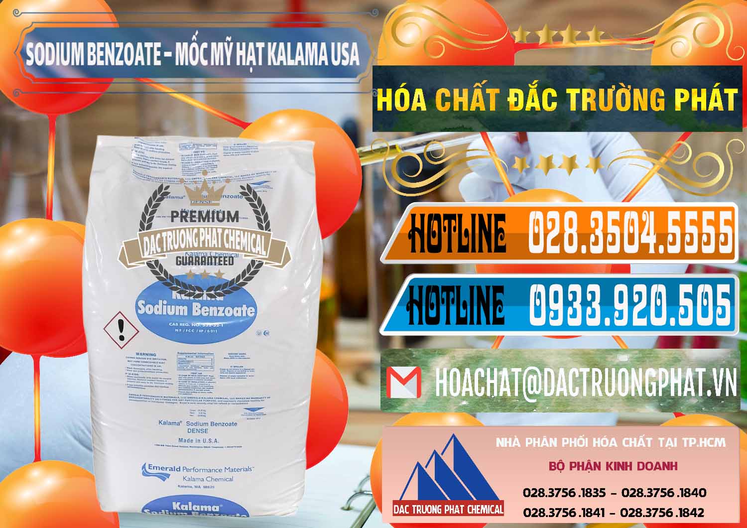 Nơi chuyên cung ứng và bán Sodium Benzoate - Mốc Hạt Kalama Food Grade Mỹ Usa - 0137 - Đơn vị cung cấp ( bán ) hóa chất tại TP.HCM - stmp.net