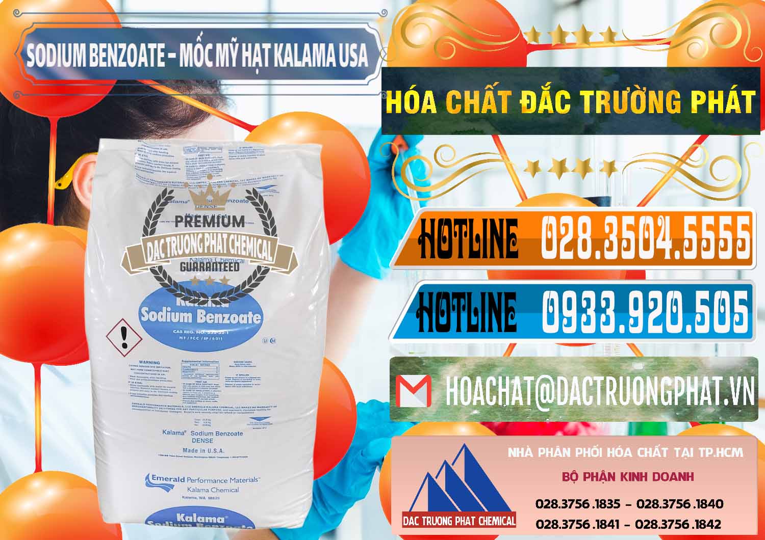 Cty cung ứng & bán Sodium Benzoate - Mốc Hạt Kalama Food Grade Mỹ Usa - 0137 - Công ty nhập khẩu - cung cấp hóa chất tại TP.HCM - stmp.net