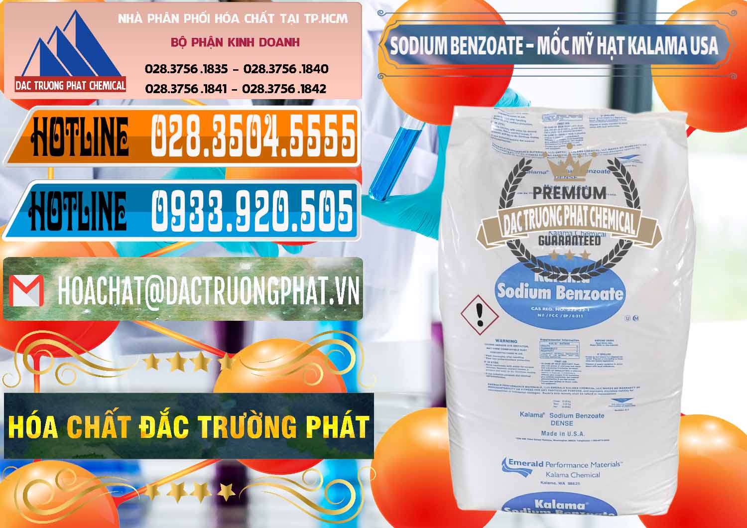 Công ty chuyên phân phối - bán Sodium Benzoate - Mốc Hạt Kalama Food Grade Mỹ Usa - 0137 - Nơi chuyên nhập khẩu và cung cấp hóa chất tại TP.HCM - stmp.net