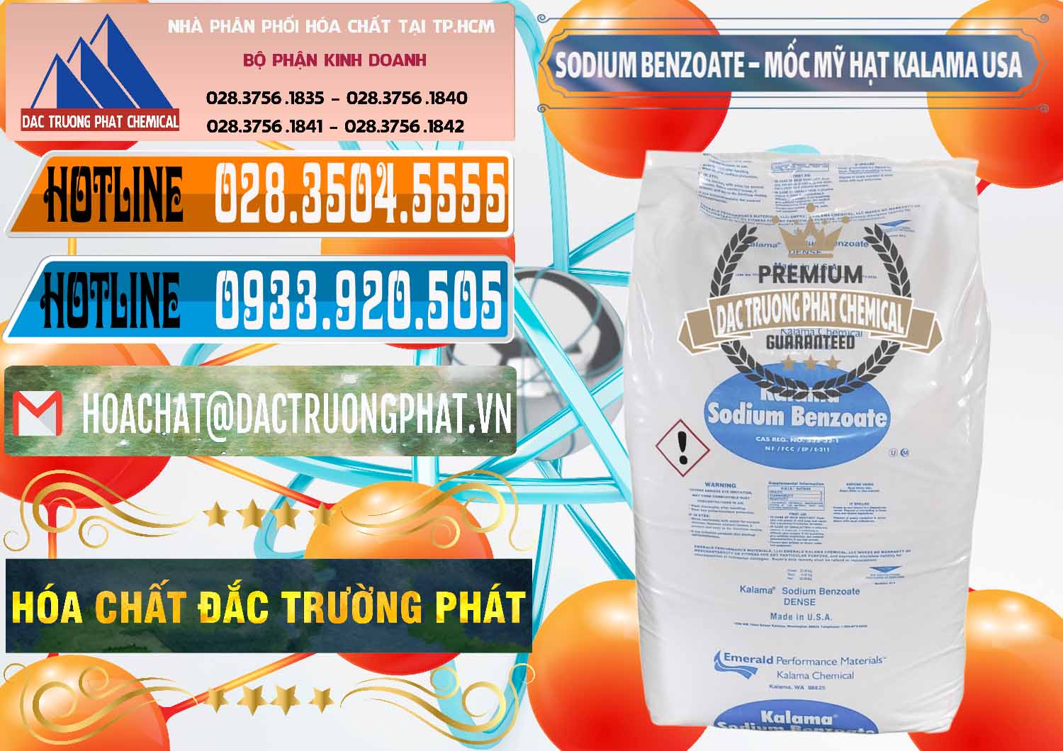 Công ty kinh doanh œ bán Hóa chất Benzoate Sodium Dạng Hạt — Chất bảo quản Natri C6H5COONA Kalama Food Mỹ Nơi chuyên nhập khẩu - bán Sodium Benzoate - Mốc Hạt Kalama Food Grade Mỹ Usa - 0137 - Công ty chuyên cung cấp ( kinh doanh ) hóa chất tại TP.HCM - stmp.net