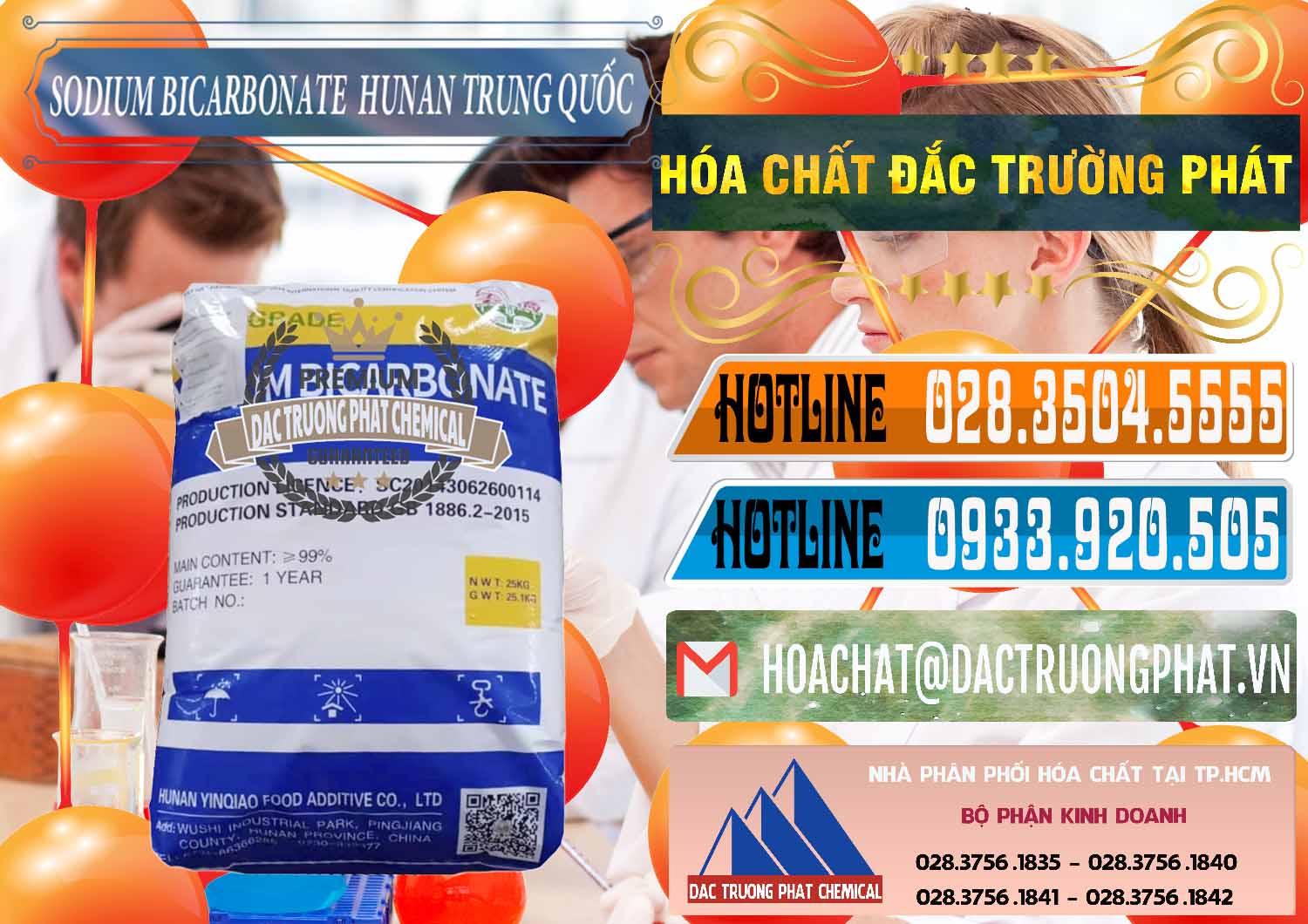 Nhà phân phối _ bán Sodium Bicarbonate – Bicar NaHCO3 Hunan Trung Quốc China - 0405 - Đơn vị cung cấp _ phân phối hóa chất tại TP.HCM - stmp.net