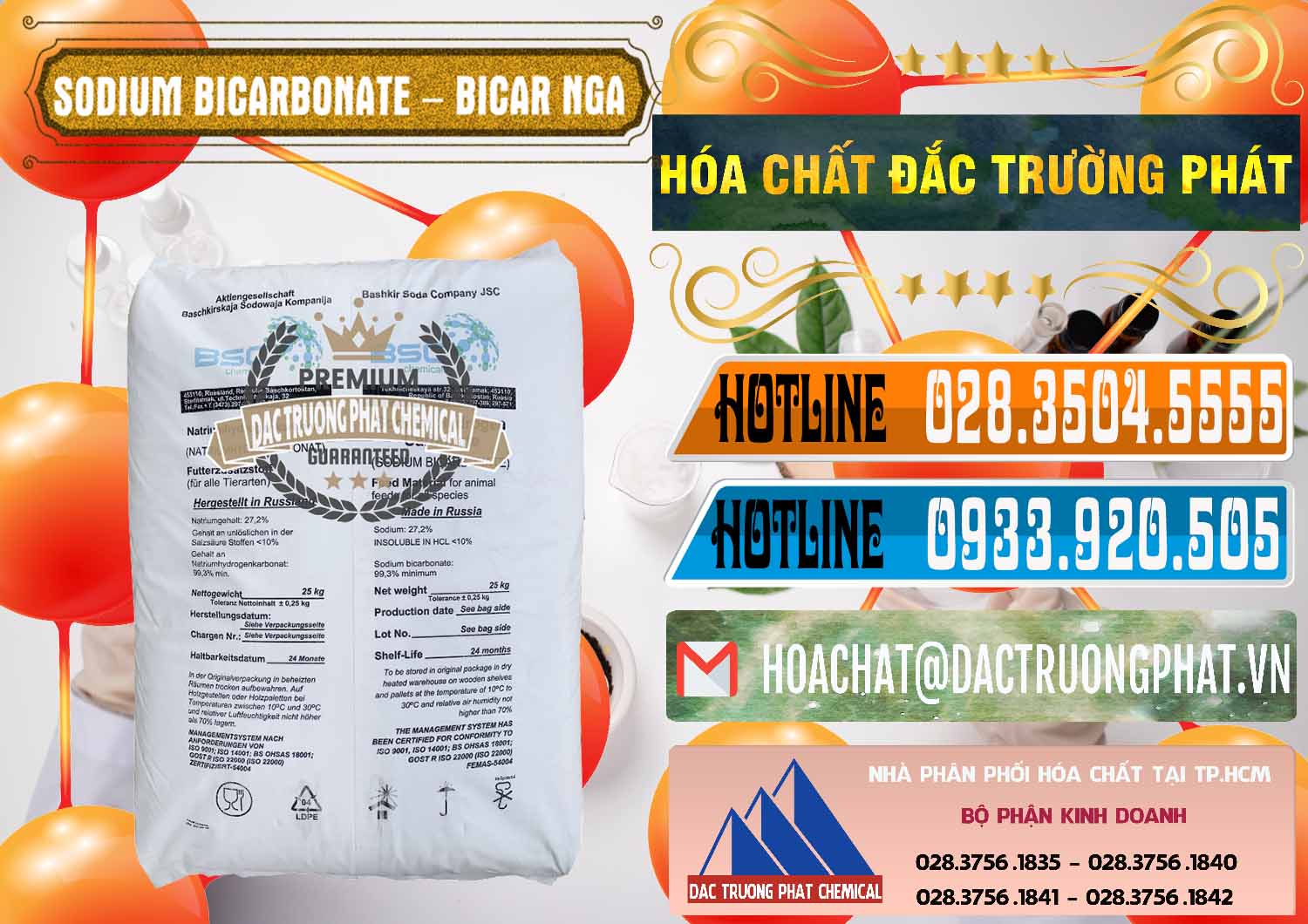 Cty chuyên cung ứng & bán Sodium Bicarbonate – Bicar NaHCO3 Nga Russia - 0425 - Công ty chuyên nhập khẩu & cung cấp hóa chất tại TP.HCM - stmp.net