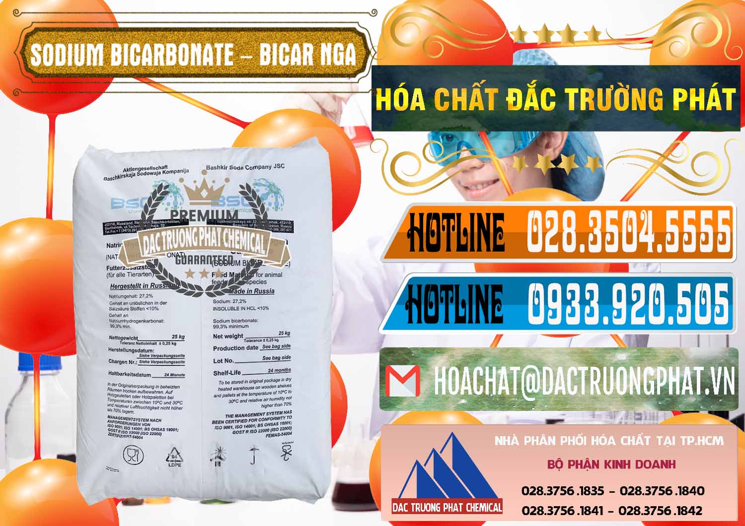 Cty cung cấp ( bán ) Sodium Bicarbonate – Bicar NaHCO3 Nga Russia - 0425 - Nơi chuyên bán & cung cấp hóa chất tại TP.HCM - stmp.net