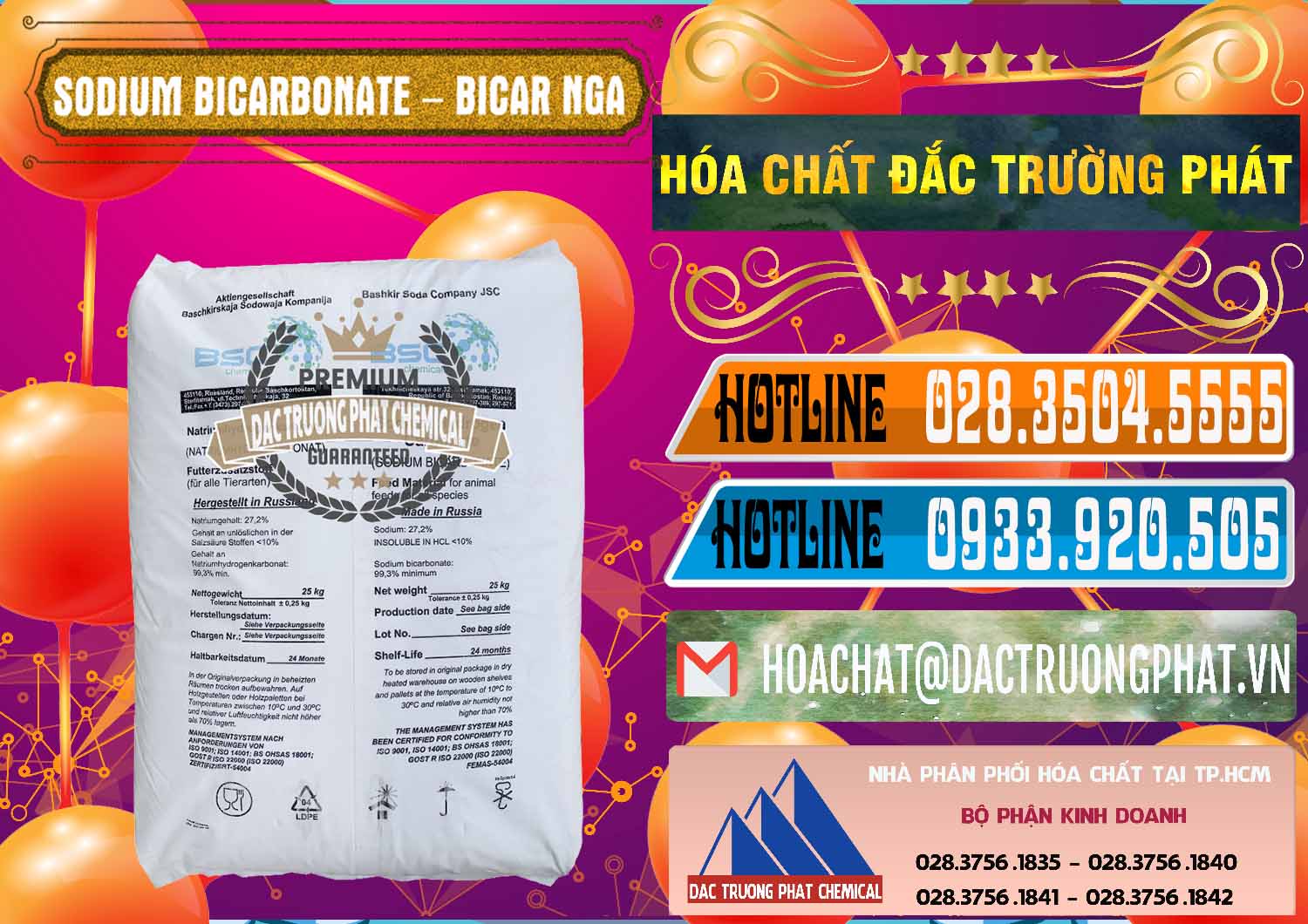 Chuyên nhập khẩu & bán Sodium Bicarbonate – Bicar NaHCO3 Nga Russia - 0425 - Nơi chuyên bán và phân phối hóa chất tại TP.HCM - stmp.net