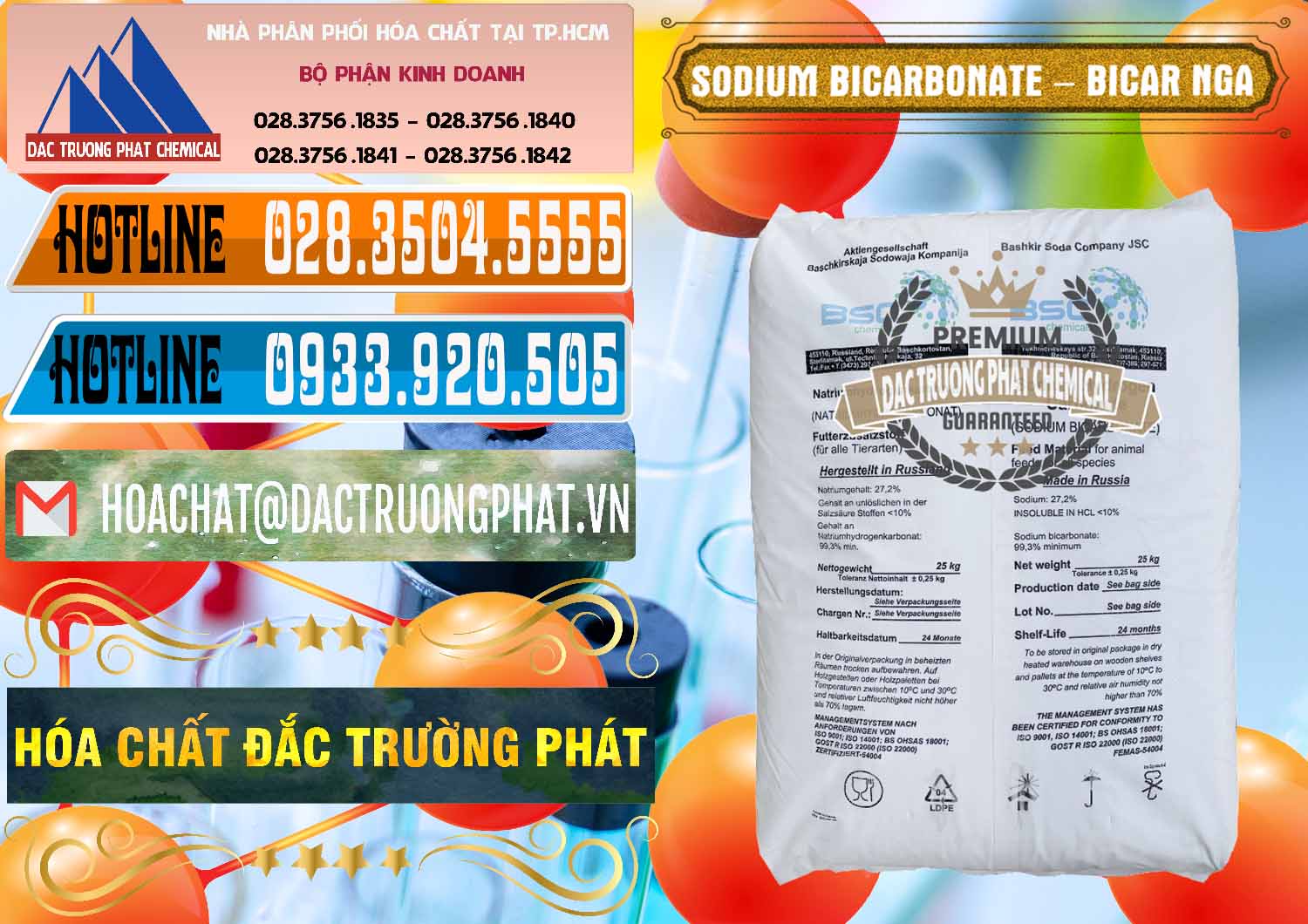 Cty chuyên cung ứng - bán Sodium Bicarbonate – Bicar NaHCO3 Nga Russia - 0425 - Nơi phân phối - bán hóa chất tại TP.HCM - stmp.net