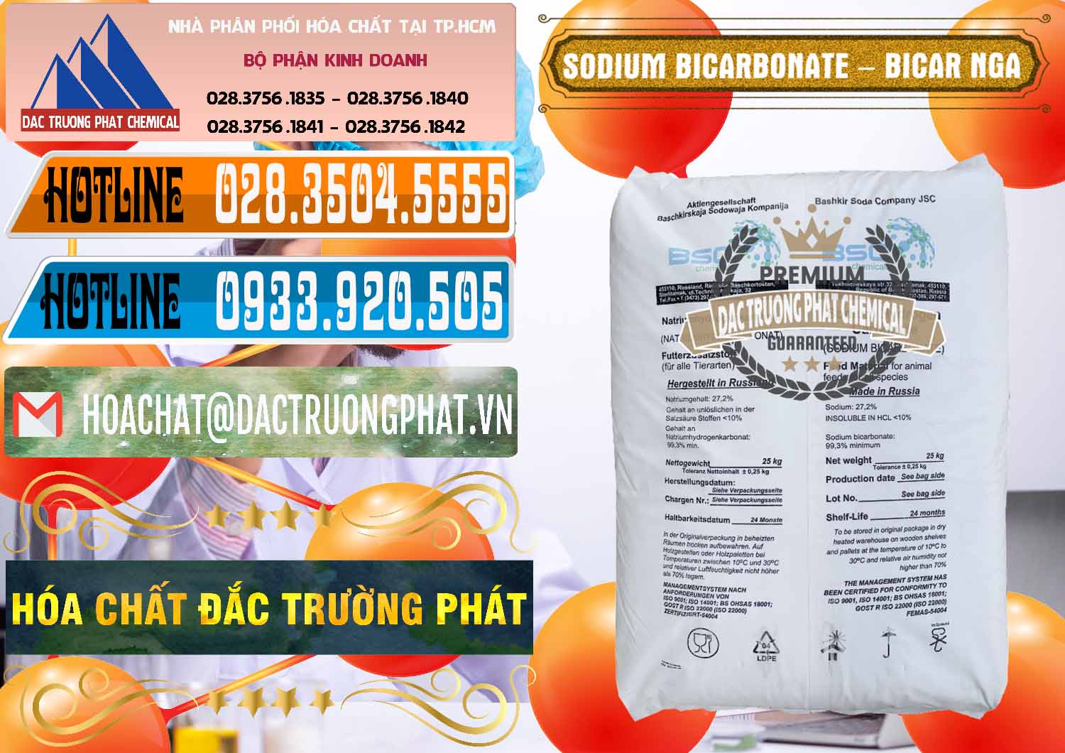 Công ty chuyên bán _ cung ứng Sodium Bicarbonate – Bicar NaHCO3 Nga Russia - 0425 - Công ty chuyên nhập khẩu & cung cấp hóa chất tại TP.HCM - stmp.net