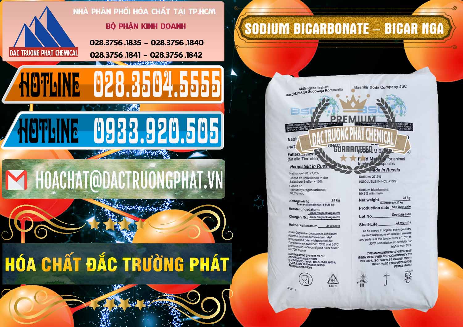 Công ty chuyên bán _ cung ứng Sodium Bicarbonate – Bicar NaHCO3 Nga Russia - 0425 - Nơi cung cấp - phân phối hóa chất tại TP.HCM - stmp.net