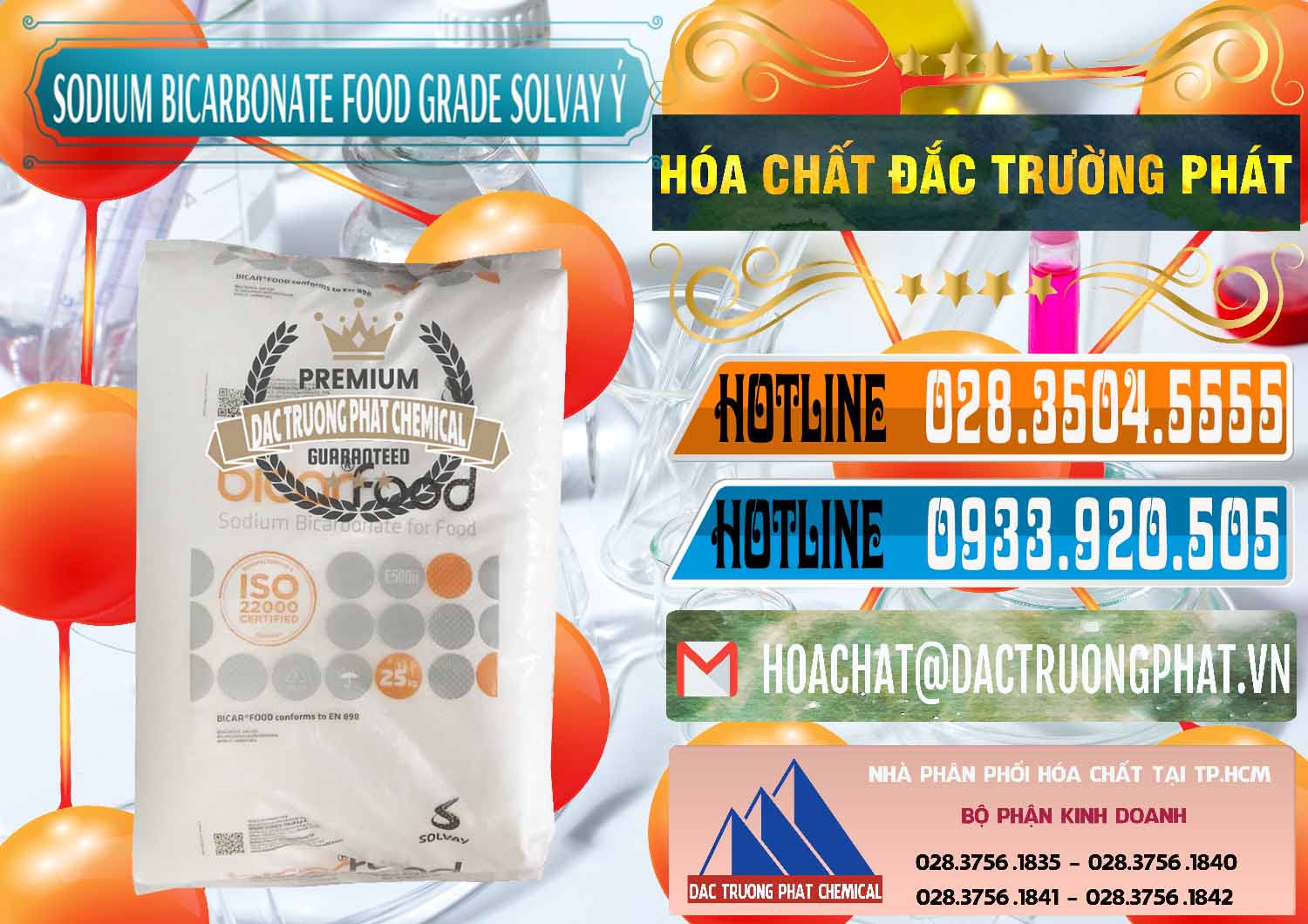 Cty chuyên bán & cung cấp Sodium Bicarbonate – Bicar NaHCO3 Food Grade Solvay Ý Italy - 0220 - Nhập khẩu _ phân phối hóa chất tại TP.HCM - stmp.net