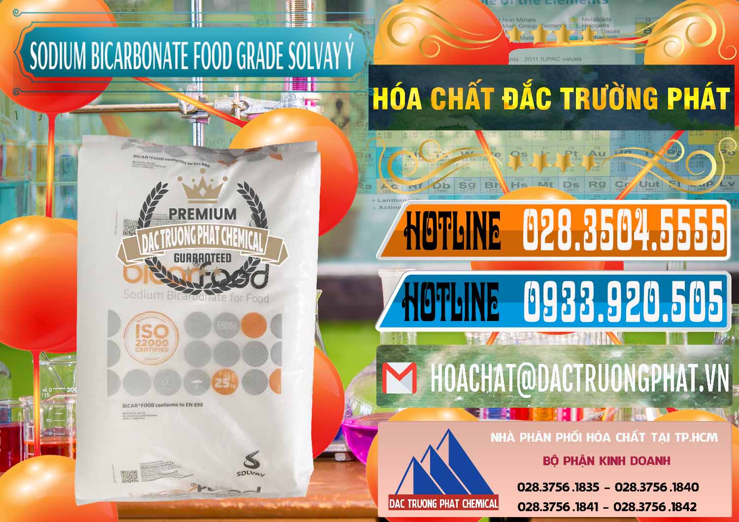 Công ty bán ( cung ứng ) Sodium Bicarbonate – Bicar NaHCO3 Food Grade Solvay Ý Italy - 0220 - Đơn vị cung cấp - phân phối hóa chất tại TP.HCM - stmp.net