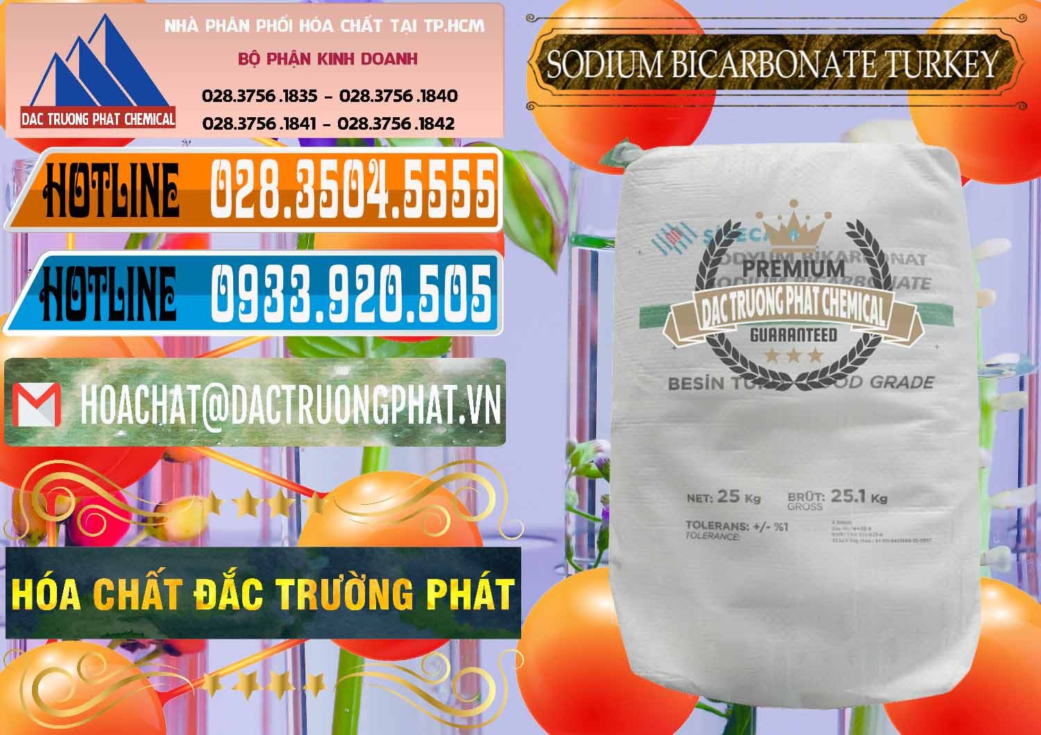 Phân phối _ bán Sodium Bicarbonate – Bicar NaHCO3 Food Grade Thổ Nhĩ Kỳ Turkey - 0219 - Cty phân phối và nhập khẩu hóa chất tại TP.HCM - stmp.net