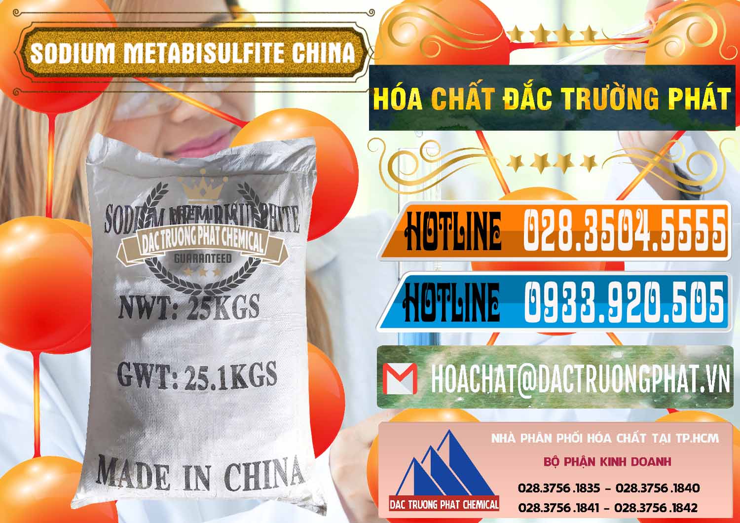 Phân phối & bán Sodium Metabisulfite - NA2S2O5 Trung Quốc China - 0484 - Nơi phân phối - kinh doanh hóa chất tại TP.HCM - stmp.net