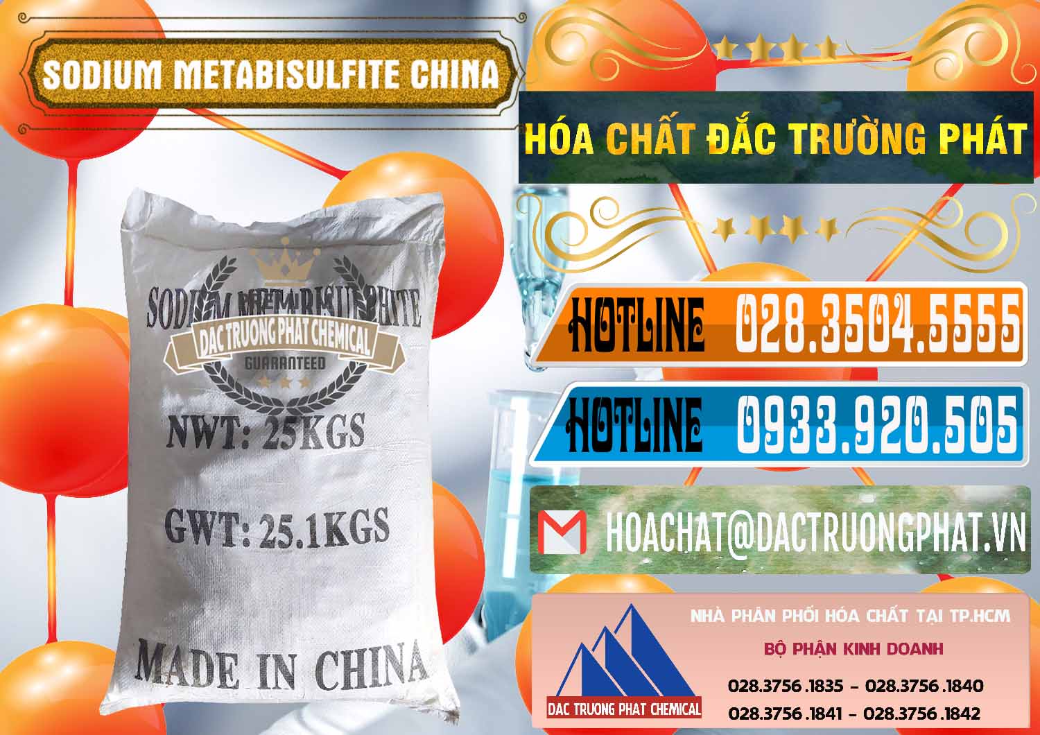 Công ty bán - cung cấp Sodium Metabisulfite - NA2S2O5 Trung Quốc China - 0484 - Cty cung ứng & phân phối hóa chất tại TP.HCM - stmp.net