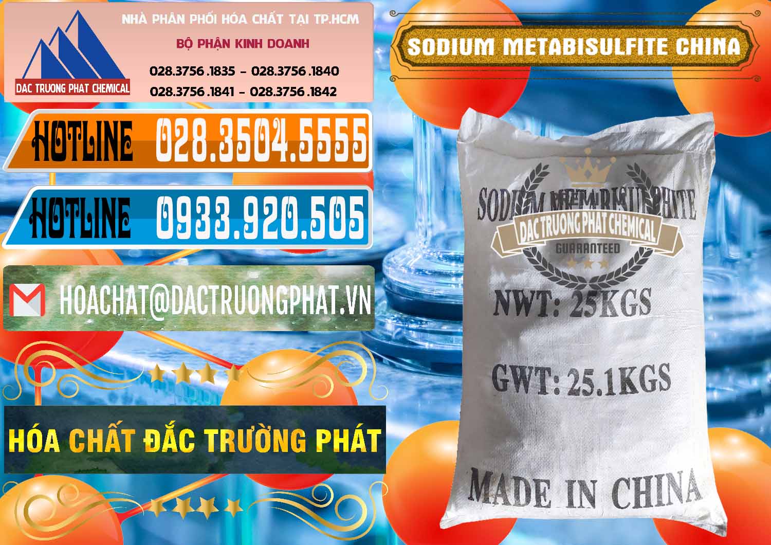 Đơn vị chuyên cung cấp - bán Sodium Metabisulfite - NA2S2O5 Trung Quốc China - 0484 - Đơn vị cung cấp _ phân phối hóa chất tại TP.HCM - stmp.net