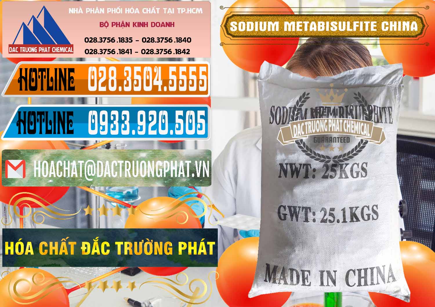 Nơi chuyên cung ứng - bán Sodium Metabisulfite - NA2S2O5 Trung Quốc China - 0484 - Công ty chuyên kinh doanh ( cung cấp ) hóa chất tại TP.HCM - stmp.net