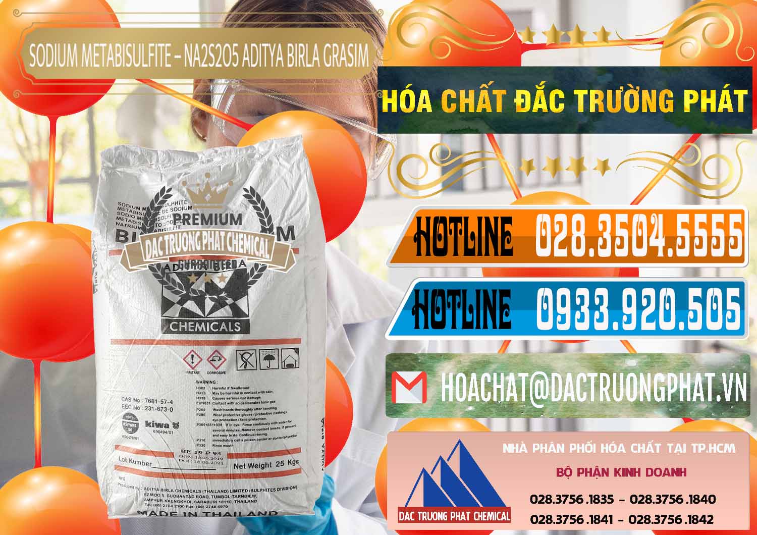 Bán & cung cấp Sodium Metabisulfite - NA2S2O5 Thái Lan Aditya Birla Grasim - 0144 - Công ty kinh doanh & cung cấp hóa chất tại TP.HCM - stmp.net