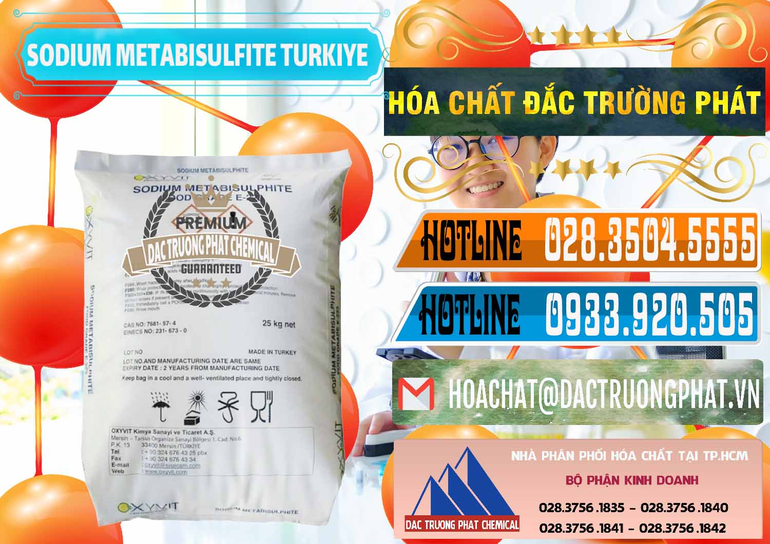 Nhà nhập khẩu ( bán ) Sodium Metabisulfite - NA2S2O5 Food Grade E-223 Thổ Nhĩ Kỳ Turkey - 0413 - Công ty chuyên cung cấp ( bán ) hóa chất tại TP.HCM - stmp.net