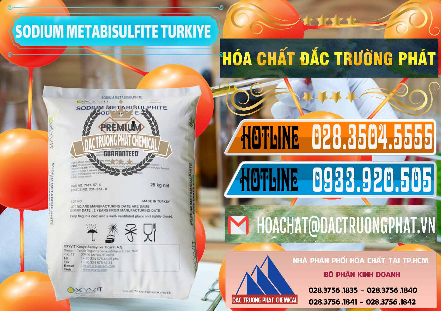 Nơi bán & cung ứng Sodium Metabisulfite - NA2S2O5 Food Grade E-223 Thổ Nhĩ Kỳ Turkey - 0413 - Nơi cung cấp ( bán ) hóa chất tại TP.HCM - stmp.net