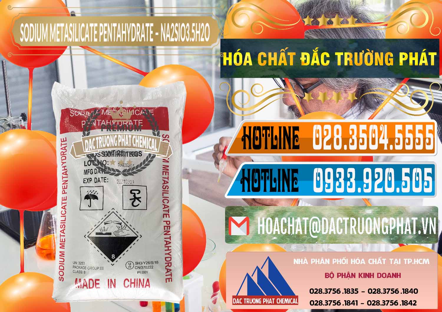 Đơn vị nhập khẩu và bán Sodium Metasilicate Pentahydrate – Silicate Bột Trung Quốc China - 0147 - Công ty chuyên bán ( cung cấp ) hóa chất tại TP.HCM - stmp.net