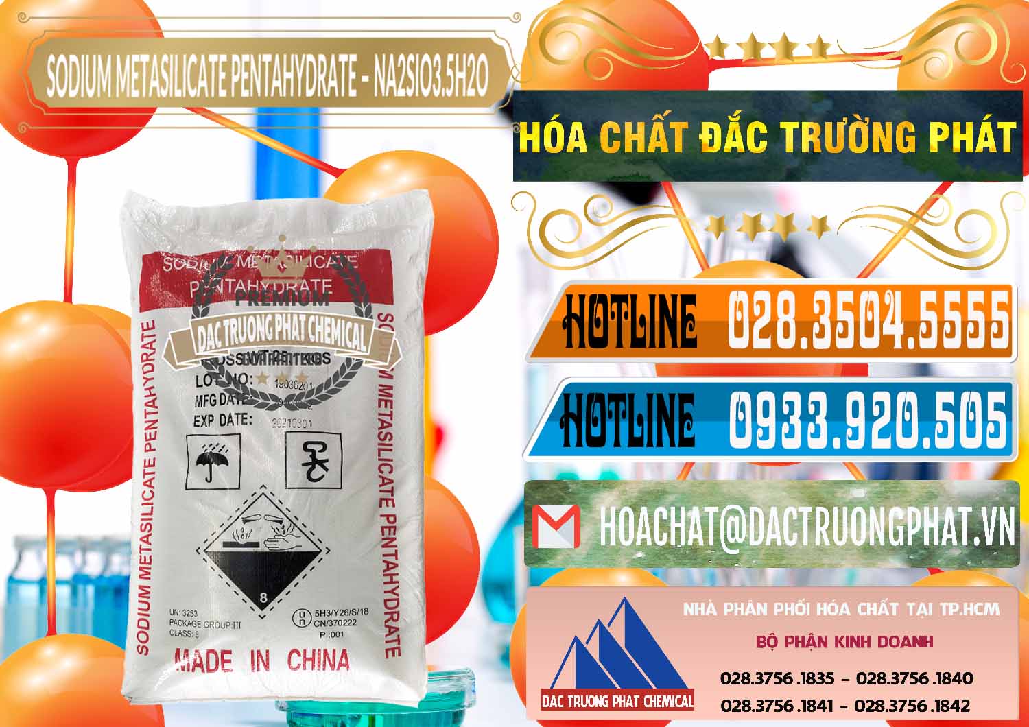 Nhập khẩu _ bán Sodium Metasilicate Pentahydrate – Silicate Bột Trung Quốc China - 0147 - Nơi chuyên bán _ phân phối hóa chất tại TP.HCM - stmp.net
