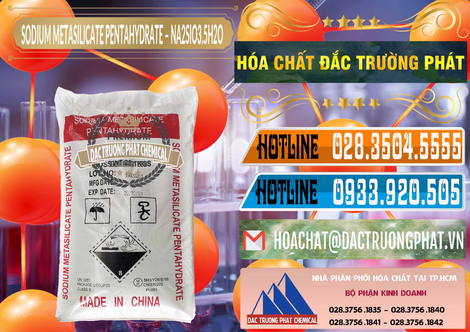 Đơn vị chuyên bán - phân phối Sodium Metasilicate Pentahydrate – Silicate Bột Trung Quốc China - 0147 - Cty chuyên cung cấp _ bán hóa chất tại TP.HCM - stmp.net