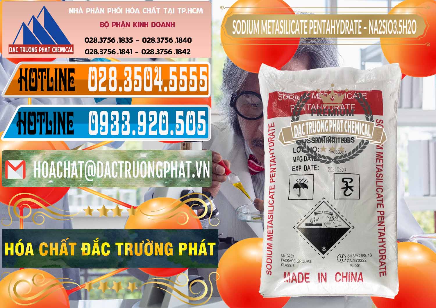 Nơi bán - phân phối Sodium Metasilicate Pentahydrate – Silicate Bột Trung Quốc China - 0147 - Nhà nhập khẩu _ phân phối hóa chất tại TP.HCM - stmp.net