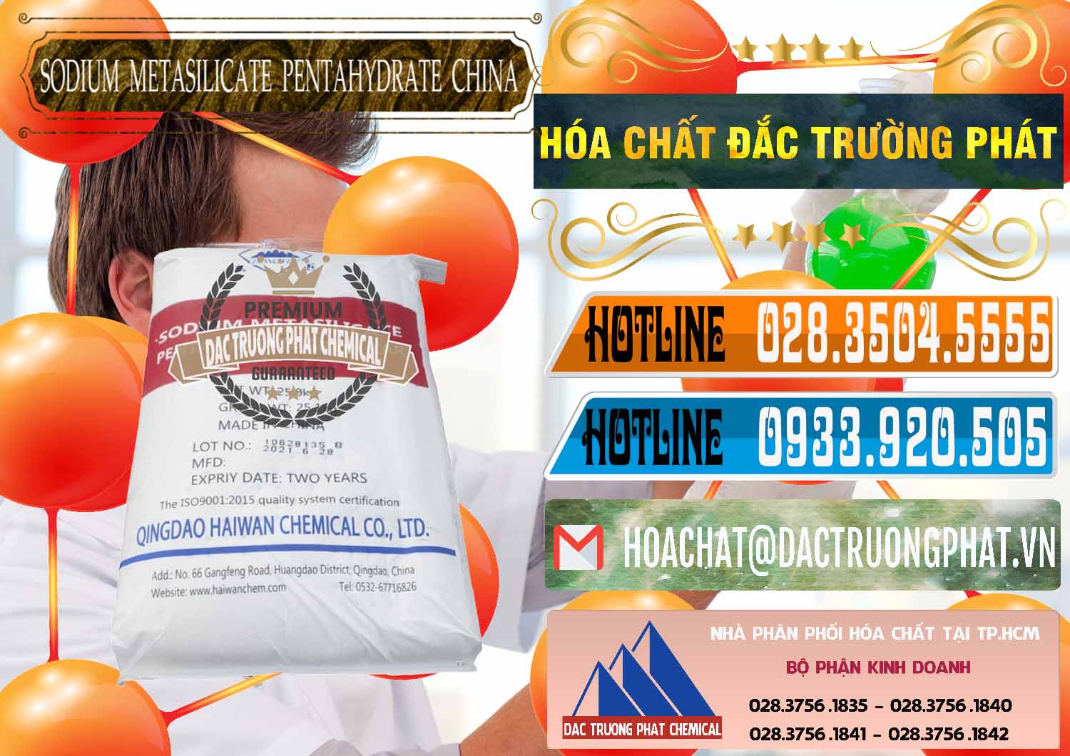 Công ty cung ứng - bán Sodium Metasilicate Pentahydrate – Silicate Bột Qingdao Trung Quốc China - 0452 - Đơn vị bán và phân phối hóa chất tại TP.HCM - stmp.net