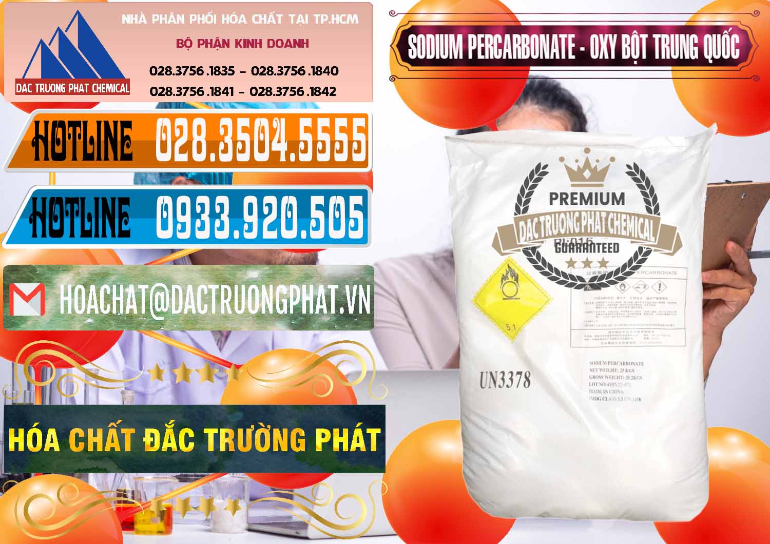 Đơn vị chuyên bán ( cung ứng ) Sodium Percarbonate Dạng Bột Trung Quốc China - 0390 - Nơi nhập khẩu & cung cấp hóa chất tại TP.HCM - stmp.net