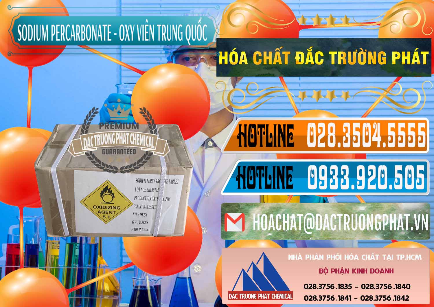 Nơi bán và cung cấp Sodium Percarbonate - Oxy Dạng Viên Trung Quốc China - 0329 - Đơn vị cung cấp _ kinh doanh hóa chất tại TP.HCM - stmp.net