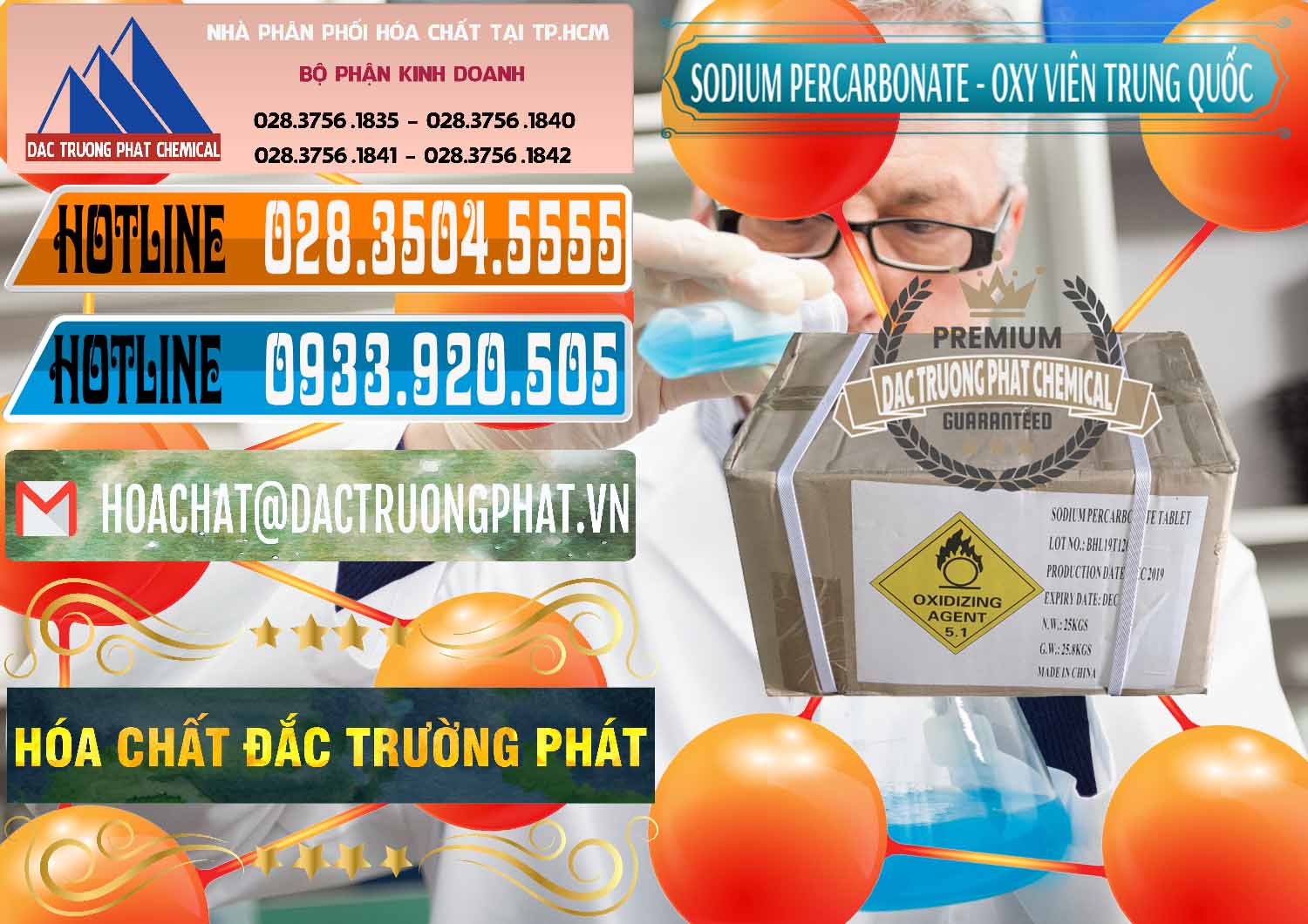 Nơi nhập khẩu & bán Sodium Percarbonate - Oxy Dạng Viên Trung Quốc China - 0329 - Công ty phân phối & cung cấp hóa chất tại TP.HCM - stmp.net