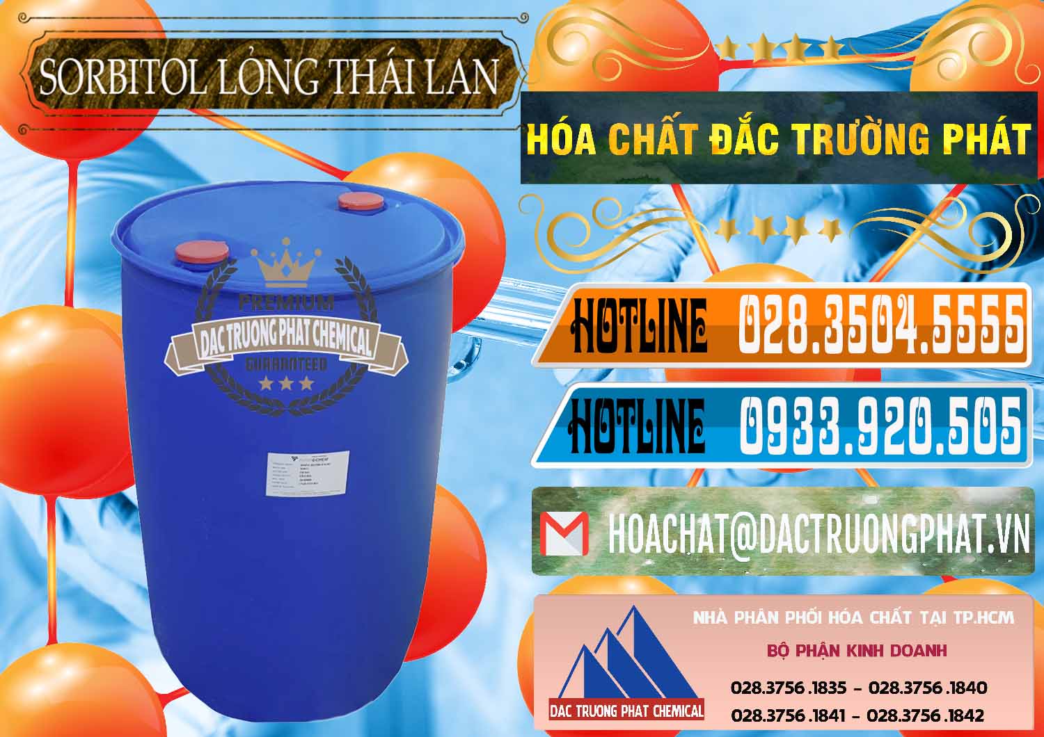 Đơn vị chuyên cung ứng - bán Sorbitol - C6H14O6 Lỏng 70% Food Grade Thái Lan Thailand - 0341 - Đơn vị chuyên cung cấp - bán hóa chất tại TP.HCM - stmp.net