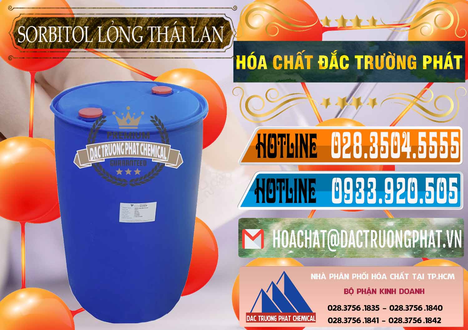 Công ty bán và phân phối Sorbitol - C6H14O6 Lỏng 70% Food Grade Thái Lan Thailand - 0341 - Công ty cung ứng - phân phối hóa chất tại TP.HCM - stmp.net