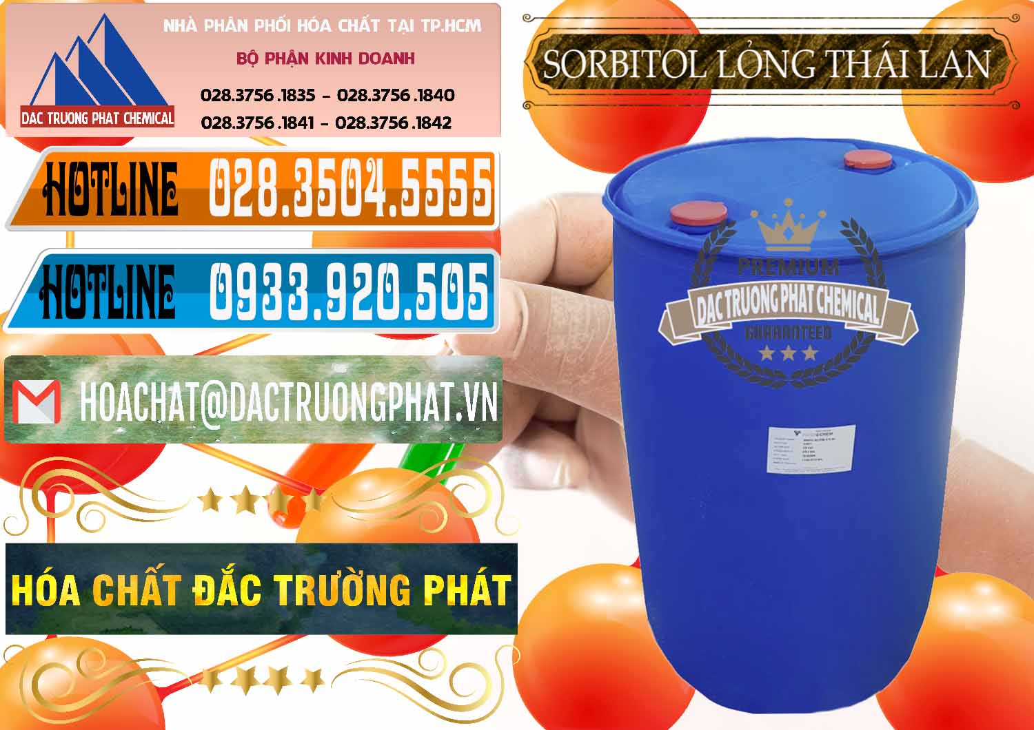 Chuyên bán _ cung cấp Sorbitol - C6H14O6 Lỏng 70% Food Grade Thái Lan Thailand - 0341 - Bán - phân phối hóa chất tại TP.HCM - stmp.net