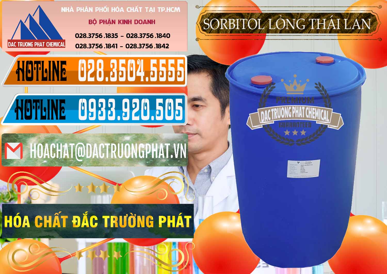 Công ty chuyên cung cấp ( bán ) Sorbitol - C6H14O6 Lỏng 70% Food Grade Thái Lan Thailand - 0341 - Cty bán ( phân phối ) hóa chất tại TP.HCM - stmp.net