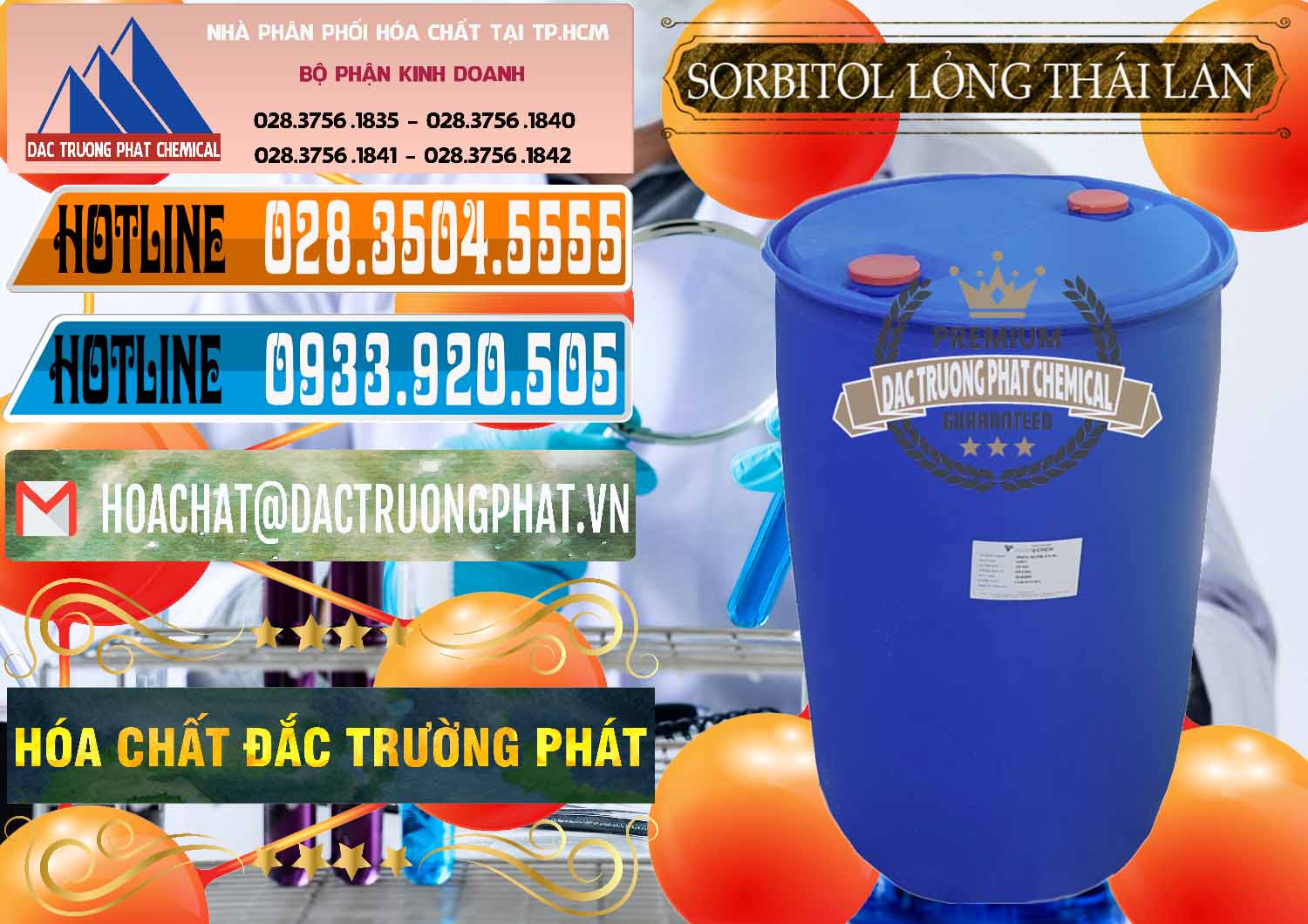 Nhà cung ứng - bán Sorbitol - C6H14O6 Lỏng 70% Food Grade Thái Lan Thailand - 0341 - Phân phối - kinh doanh hóa chất tại TP.HCM - stmp.net
