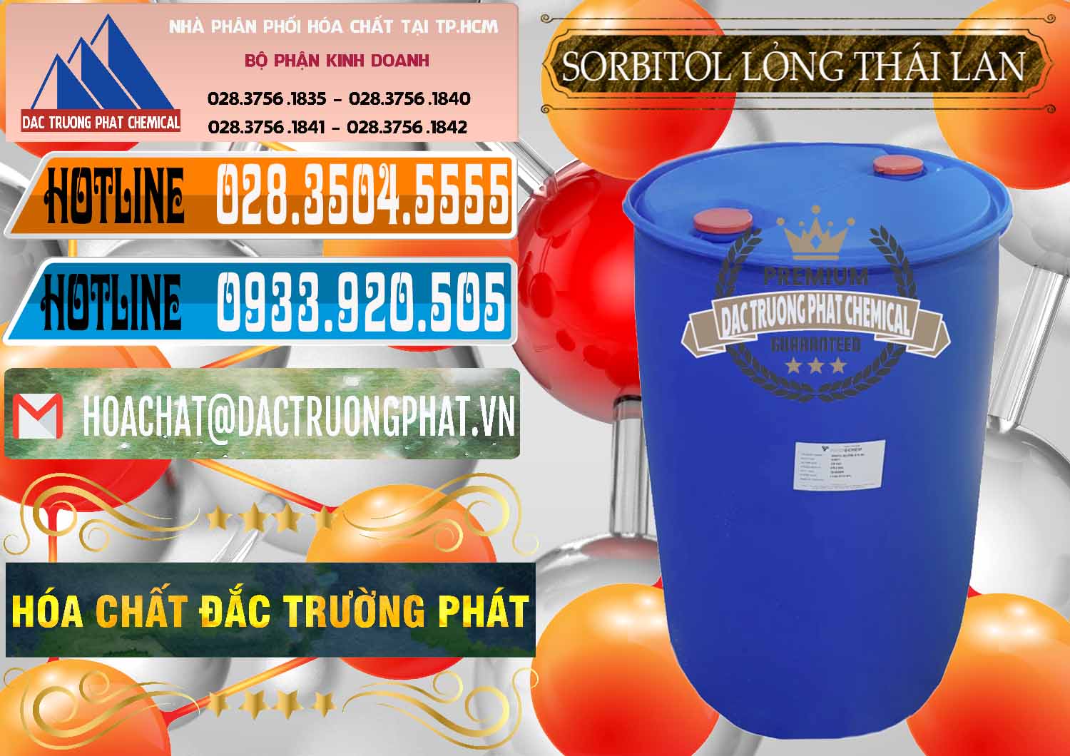 Cty bán _ cung cấp Sorbitol - C6H14O6 Lỏng 70% Food Grade Thái Lan Thailand - 0341 - Công ty phân phối ( cung cấp ) hóa chất tại TP.HCM - stmp.net