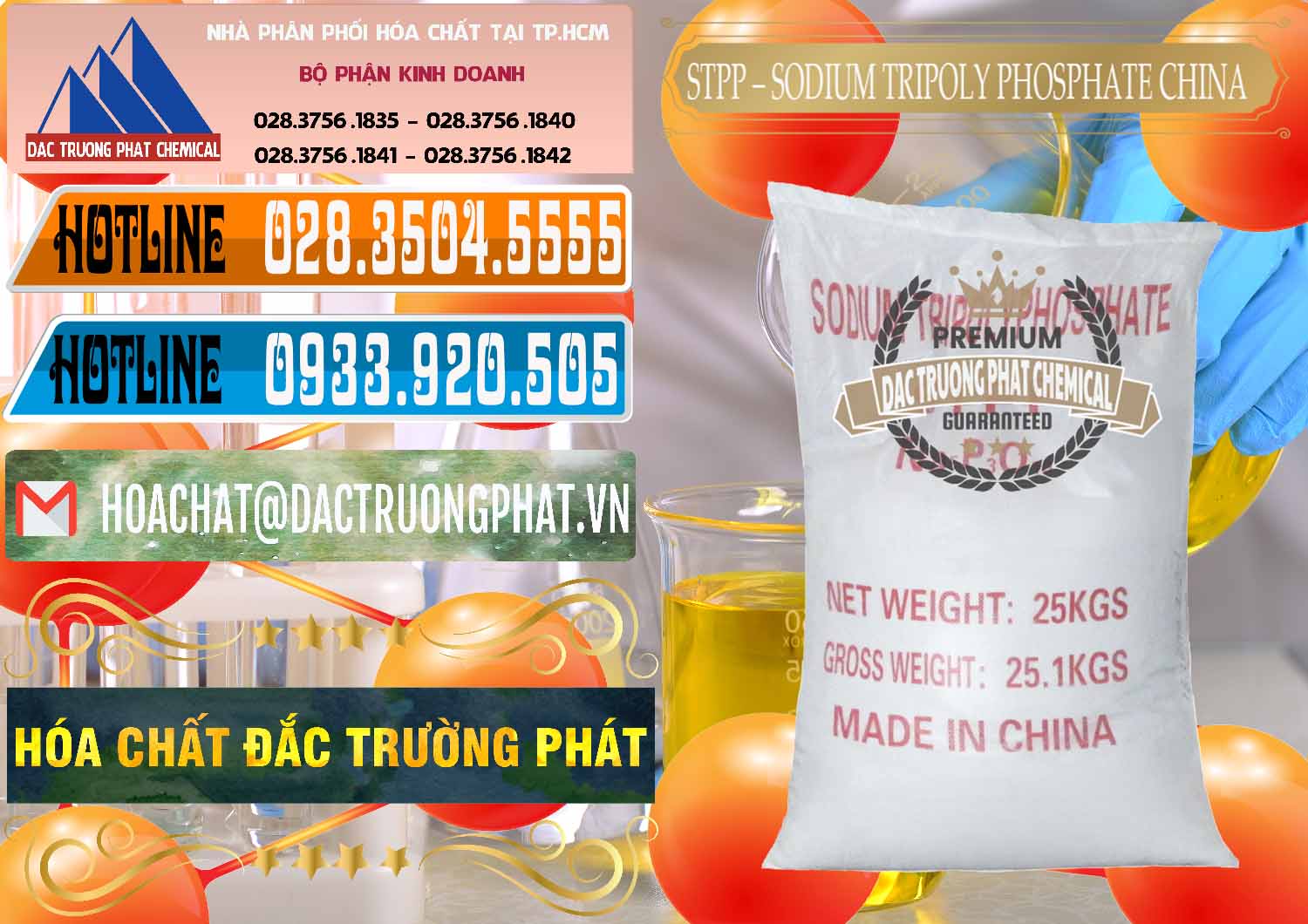 Nơi chuyên nhập khẩu và bán Sodium Tripoly Phosphate - STPP 96% Chữ Đỏ Trung Quốc China - 0155 - Cty cung cấp & nhập khẩu hóa chất tại TP.HCM - stmp.net