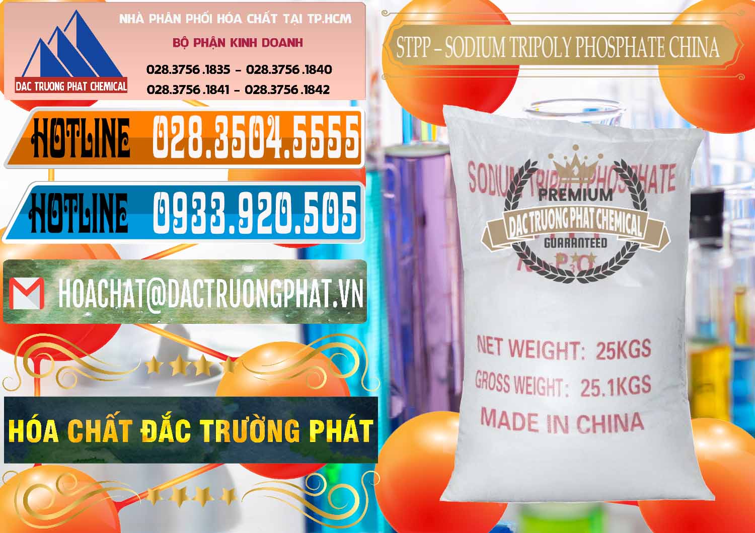 Đơn vị chuyên phân phối - bán Sodium Tripoly Phosphate - STPP 96% Chữ Đỏ Trung Quốc China - 0155 - Kinh doanh _ phân phối hóa chất tại TP.HCM - stmp.net