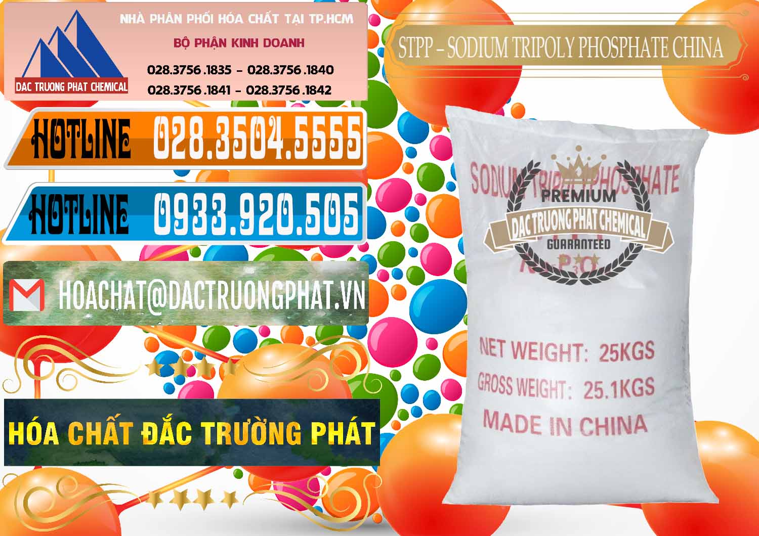Công ty chuyên bán & cung cấp Sodium Tripoly Phosphate - STPP 96% Chữ Đỏ Trung Quốc China - 0155 - Chuyên phân phối ( bán ) hóa chất tại TP.HCM - stmp.net