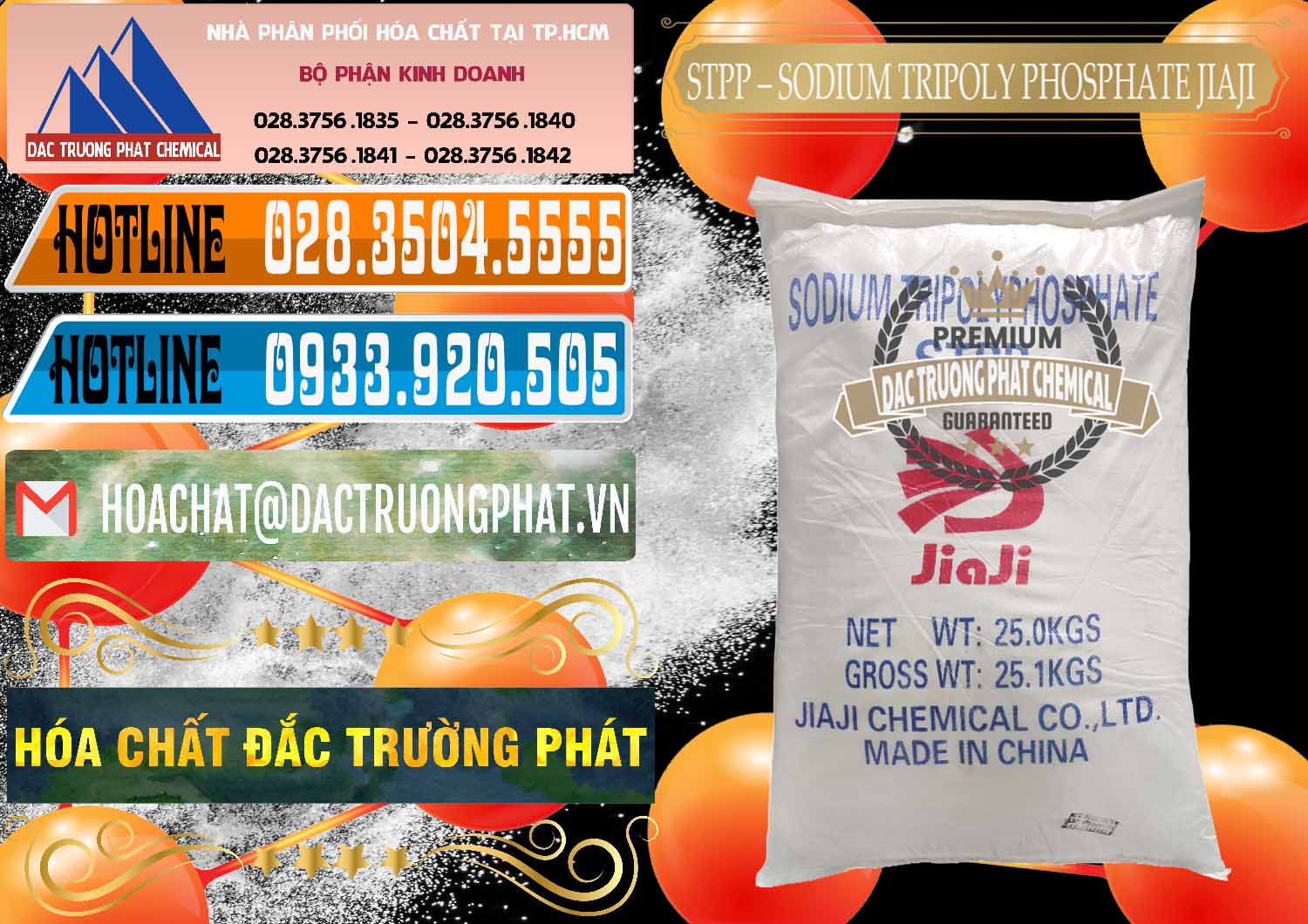 Đơn vị chuyên bán và cung cấp Sodium Tripoly Phosphate - STPP Jiaji Trung Quốc China - 0154 - Công ty cung cấp _ bán hóa chất tại TP.HCM - stmp.net