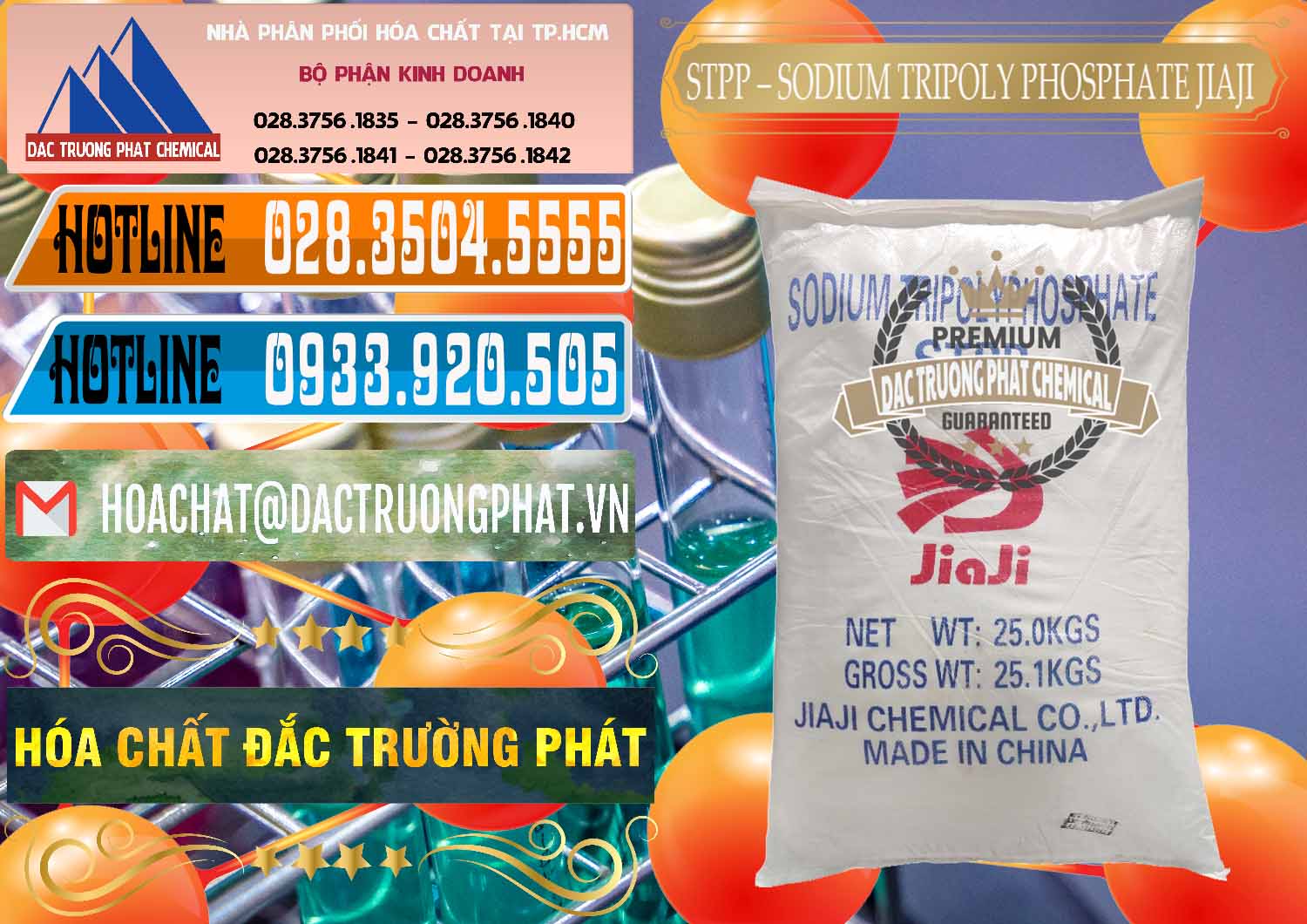 Cty chuyên bán ( cung ứng ) Sodium Tripoly Phosphate - STPP Jiaji Trung Quốc China - 0154 - Đơn vị chuyên kinh doanh - phân phối hóa chất tại TP.HCM - stmp.net
