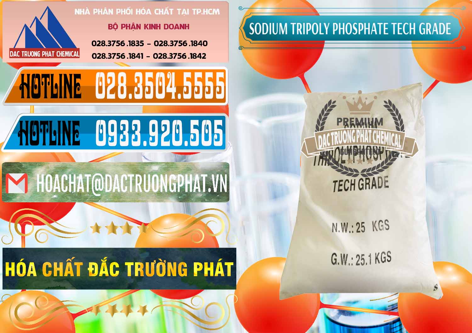 Nơi chuyên bán ( phân phối ) Sodium Tripoly Phosphate - STPP Tech Grade Trung Quốc China - 0453 - Chuyên cung cấp & phân phối hóa chất tại TP.HCM - stmp.net
